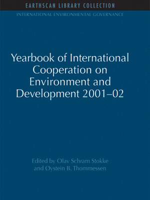 cover image of Yearbook of International Cooperation on Environment and Development 2001-02